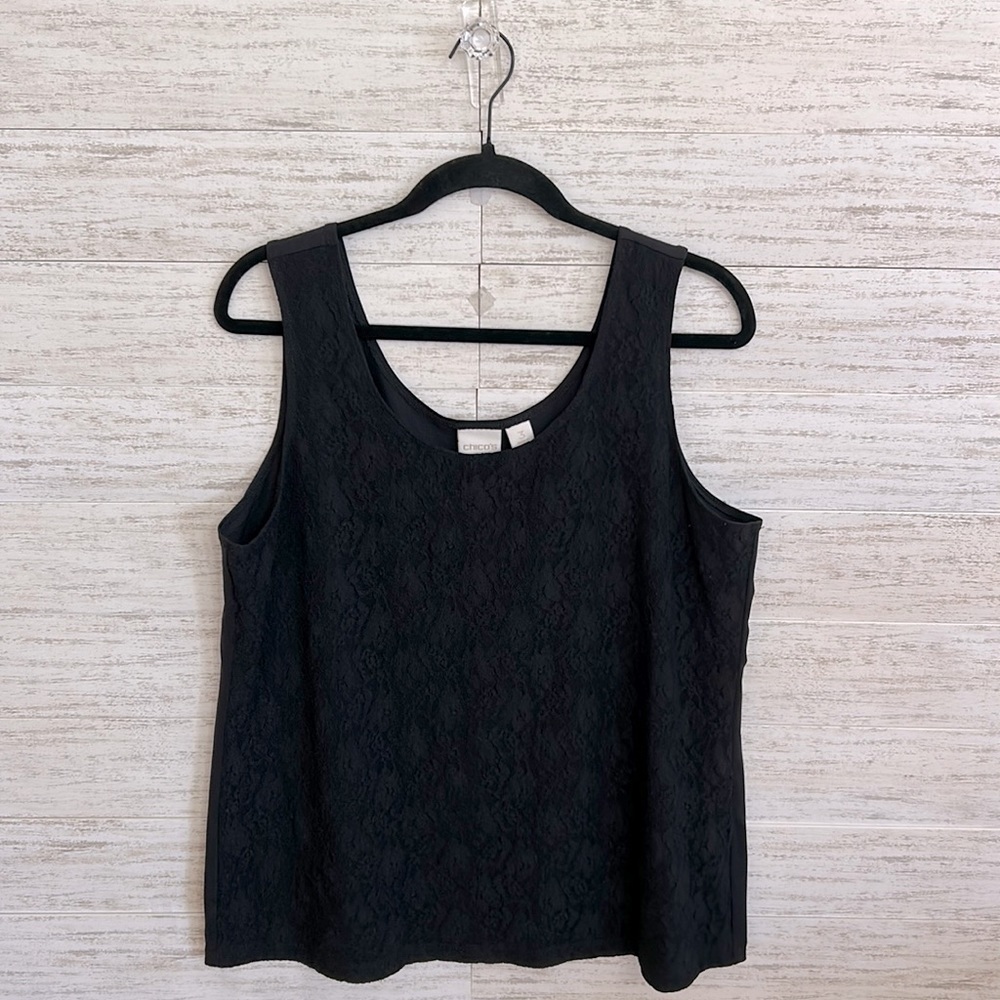 Chico’s Lace Blouse Tank | SIZE 3